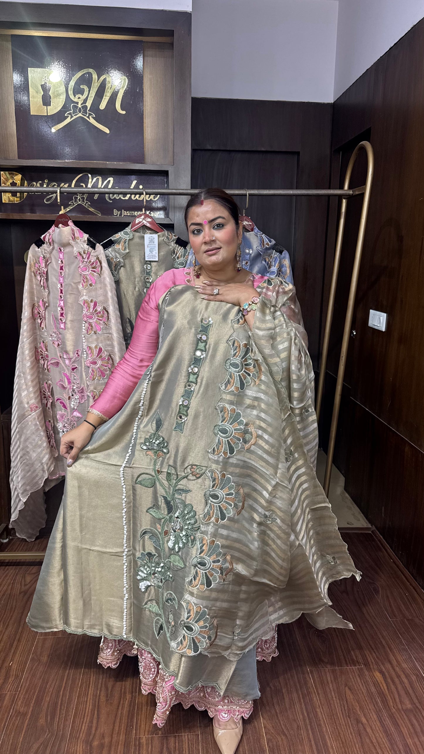 Rida (Pure Ziraf Unstitch Suit)