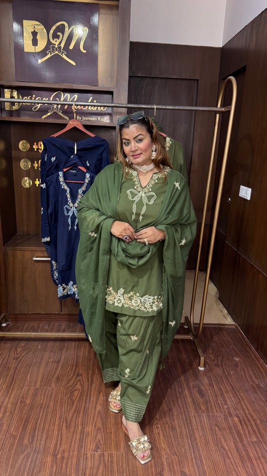 Zaviera (Cotton Farshi Salwar Suit)
