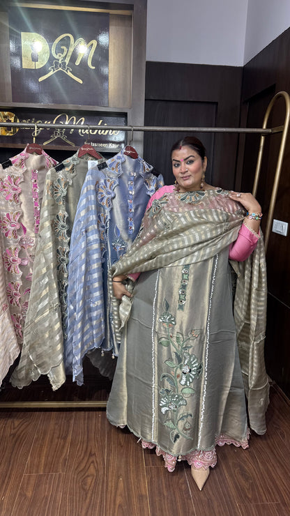 Rida (Pure Ziraf Unstitch Suit)