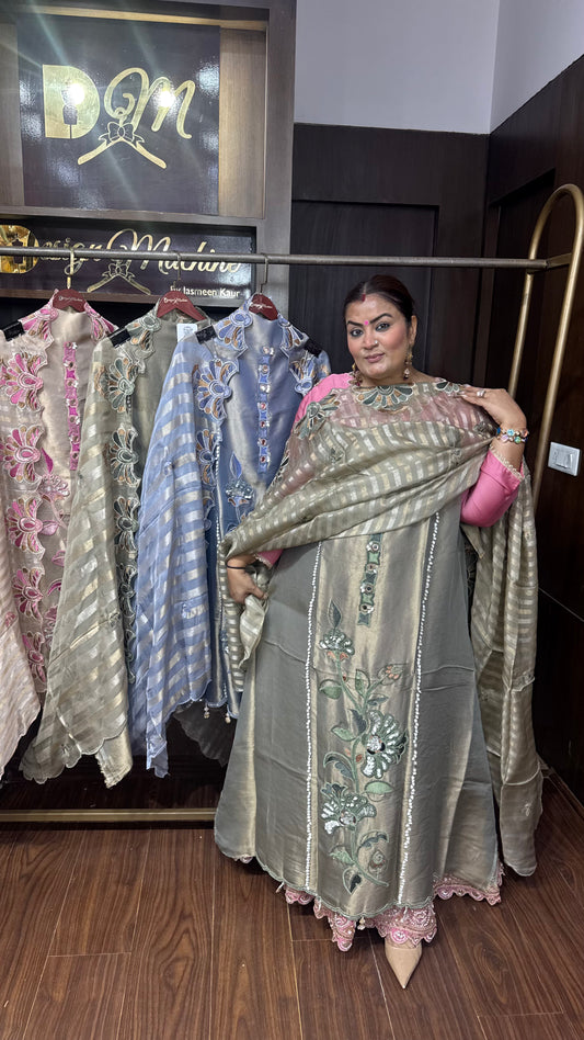 Rida (Pure Ziraf Unstitch Suit)