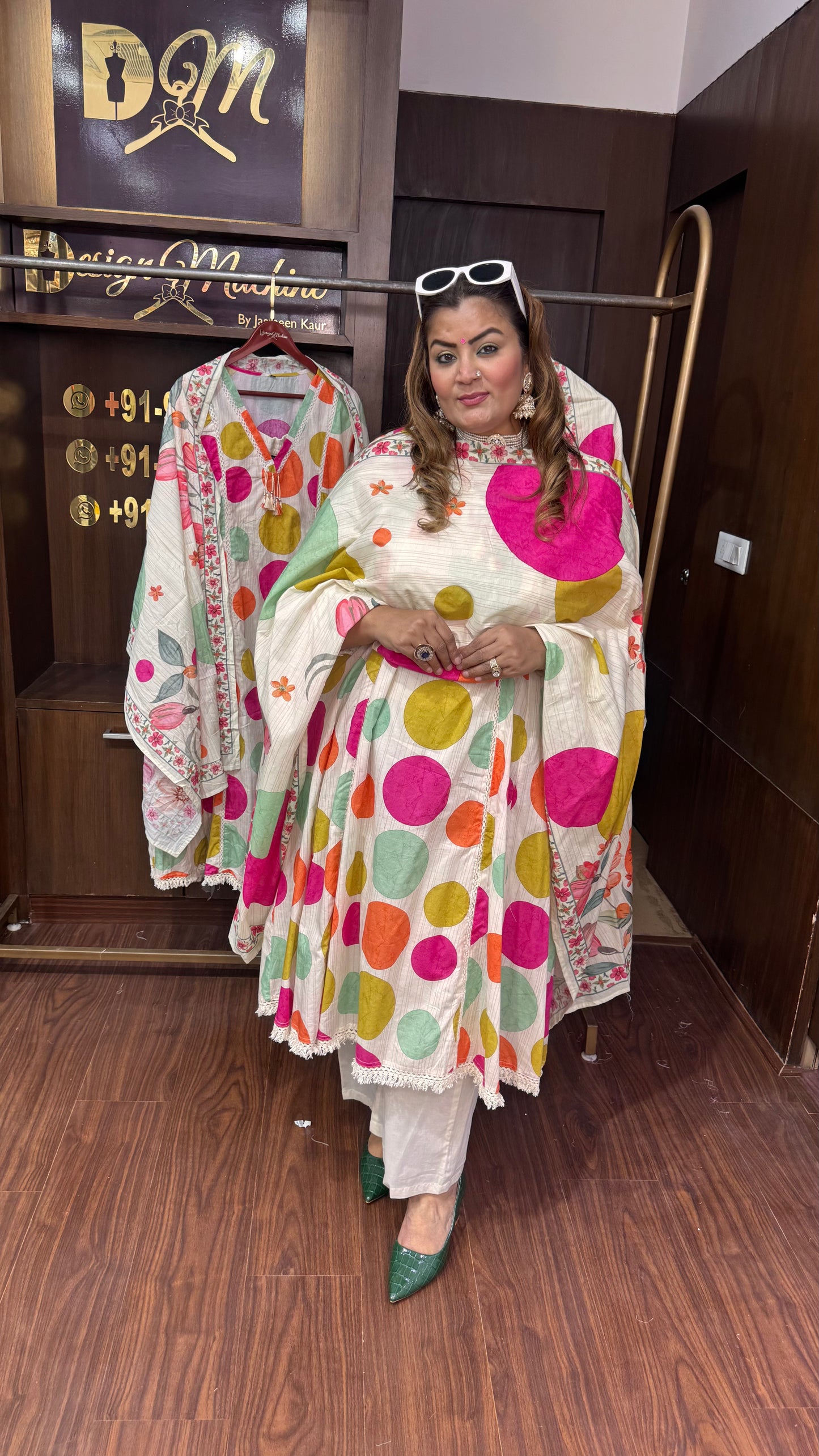 Arelune (Cotton Anarkali)