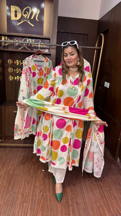 Arelune (Cotton Anarkali)