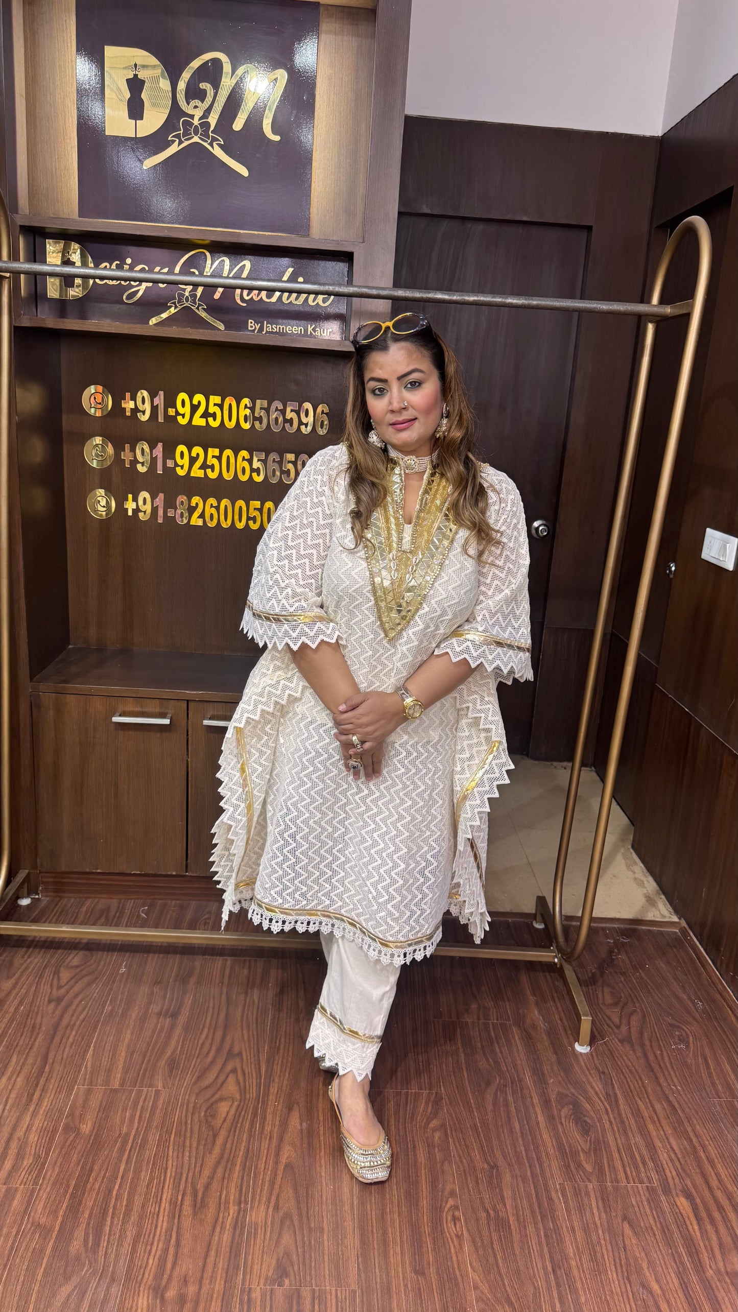 Orlinae (Cotton Fabric Kaftaan)