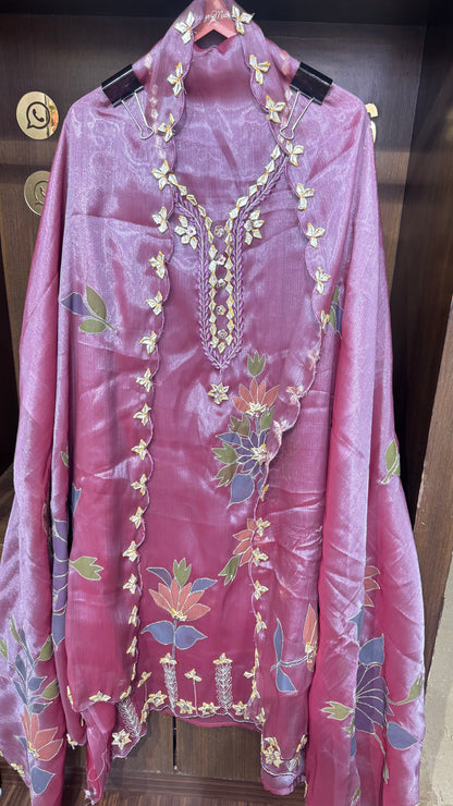 Aani (Organza Tissue Unstitch Suit)