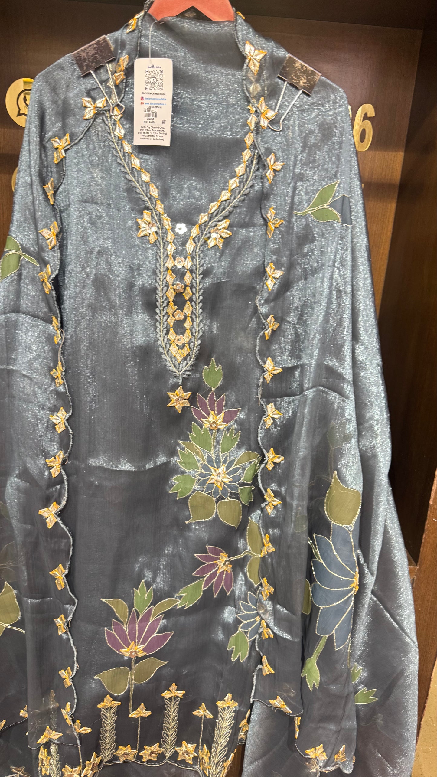 Aani (Organza Tissue Unstitch Suit)