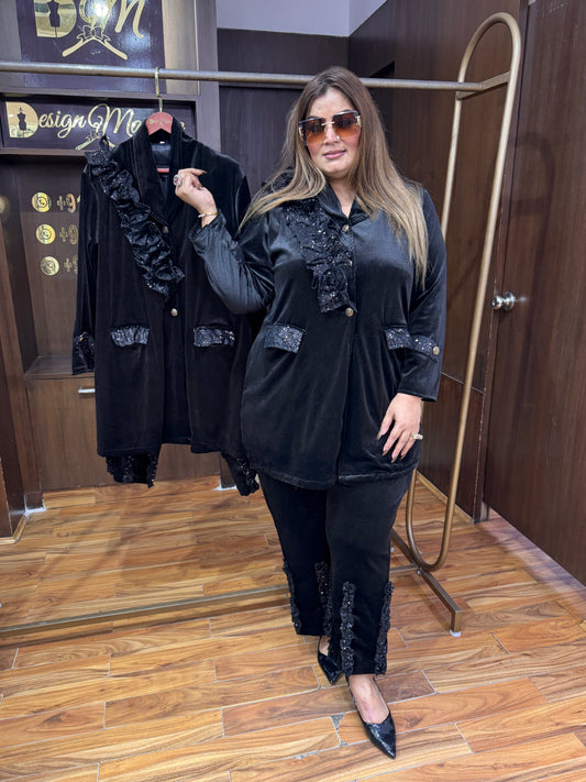 Royal Velvet Coord Set