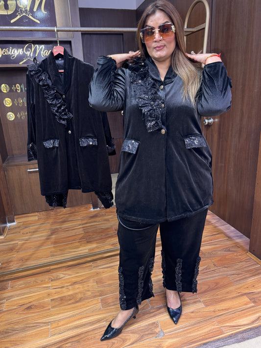 Royal Velvet Coord Set