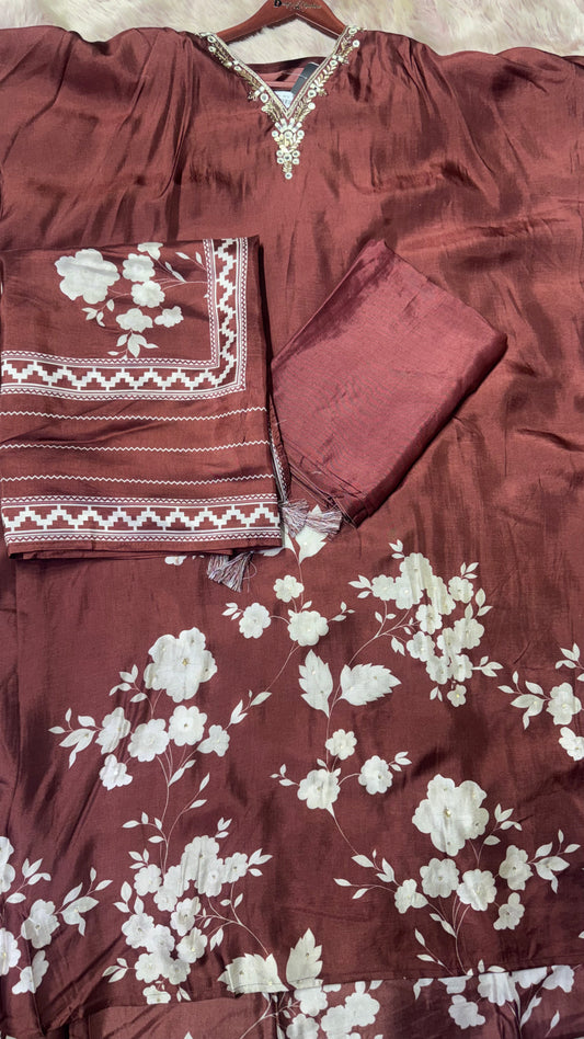 Pure Masleen Cotton (Unstitch Suit)