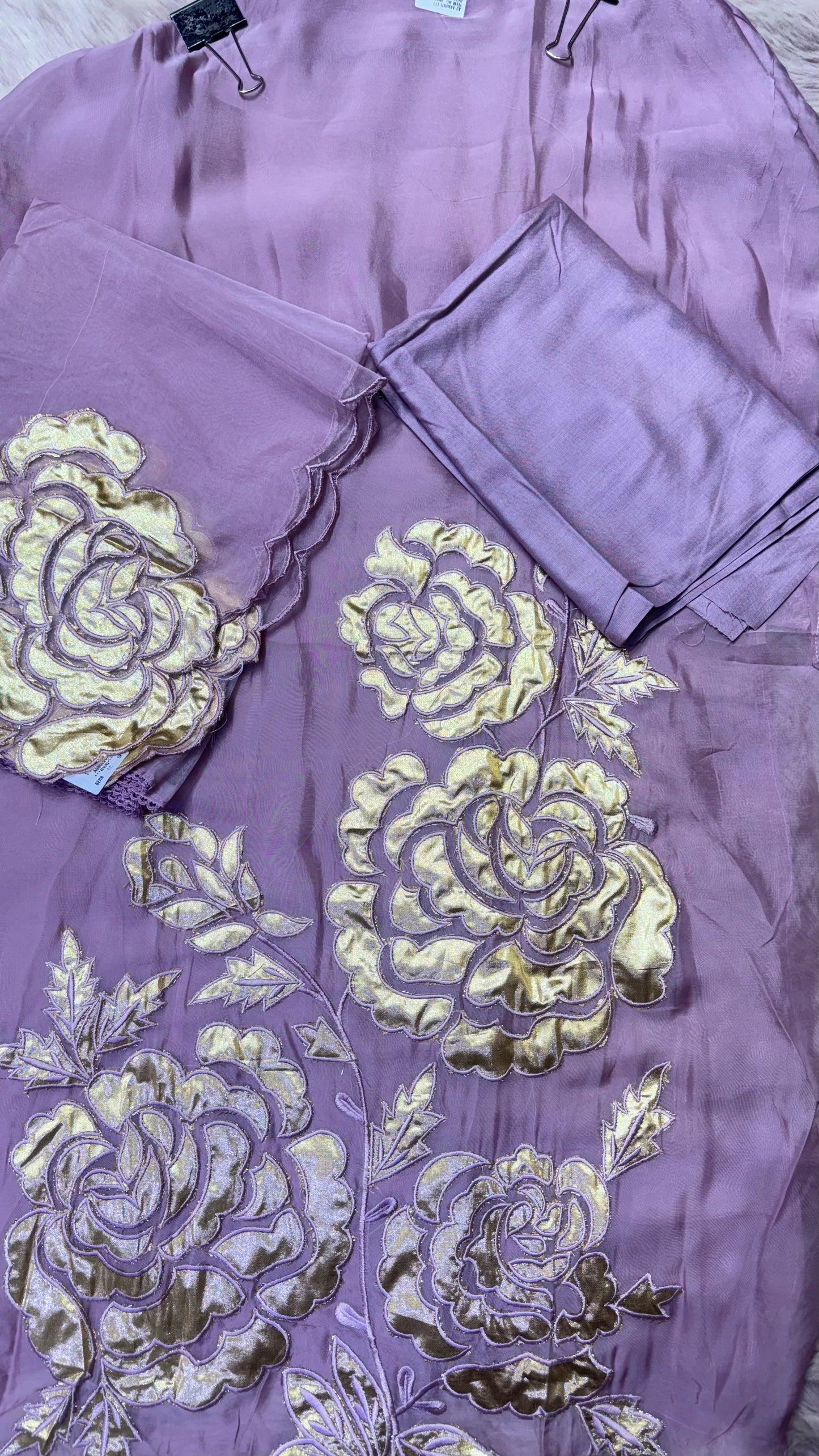 Gurleen (Organza Tissue Unstitch Suit)