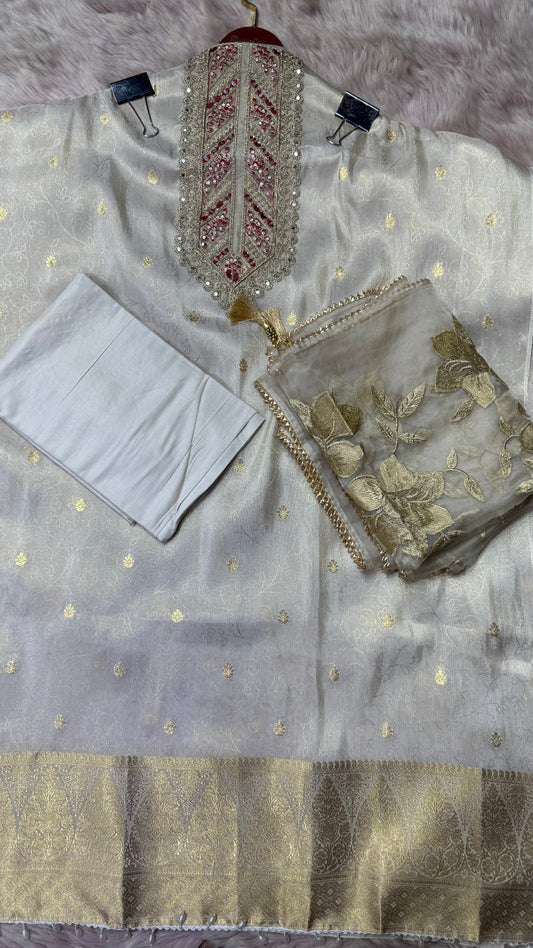 Trisha (Shimmer Tissue Unstitch Suit)