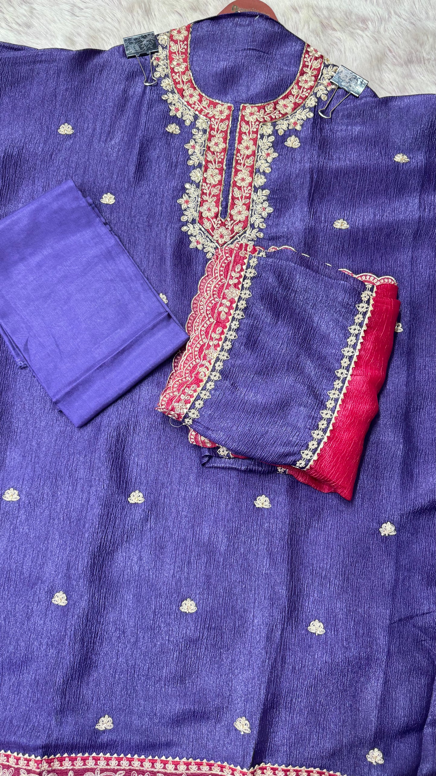 Trisha (Crush Tissue Unstitch Suit)