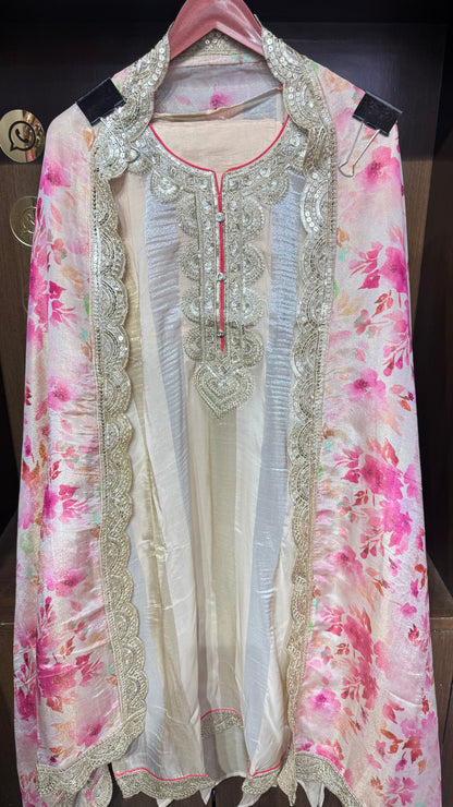 Shimmer Tissue Unstitched Suit