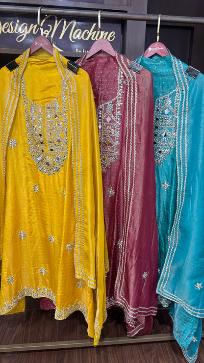 Ayeza (Glass Tissue Unstitch Suit)