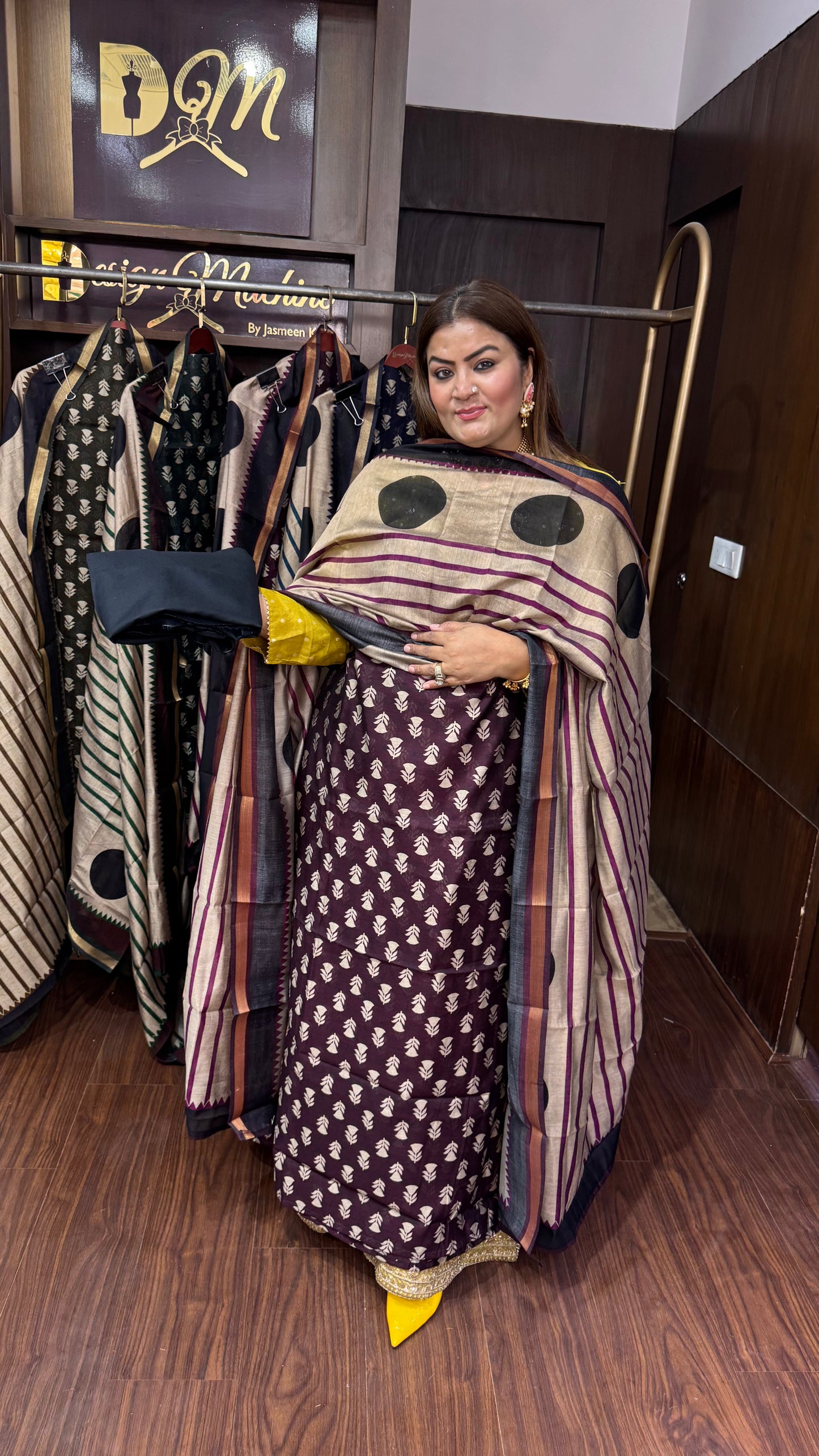 Zivana (Cotton Unstitch Suit)