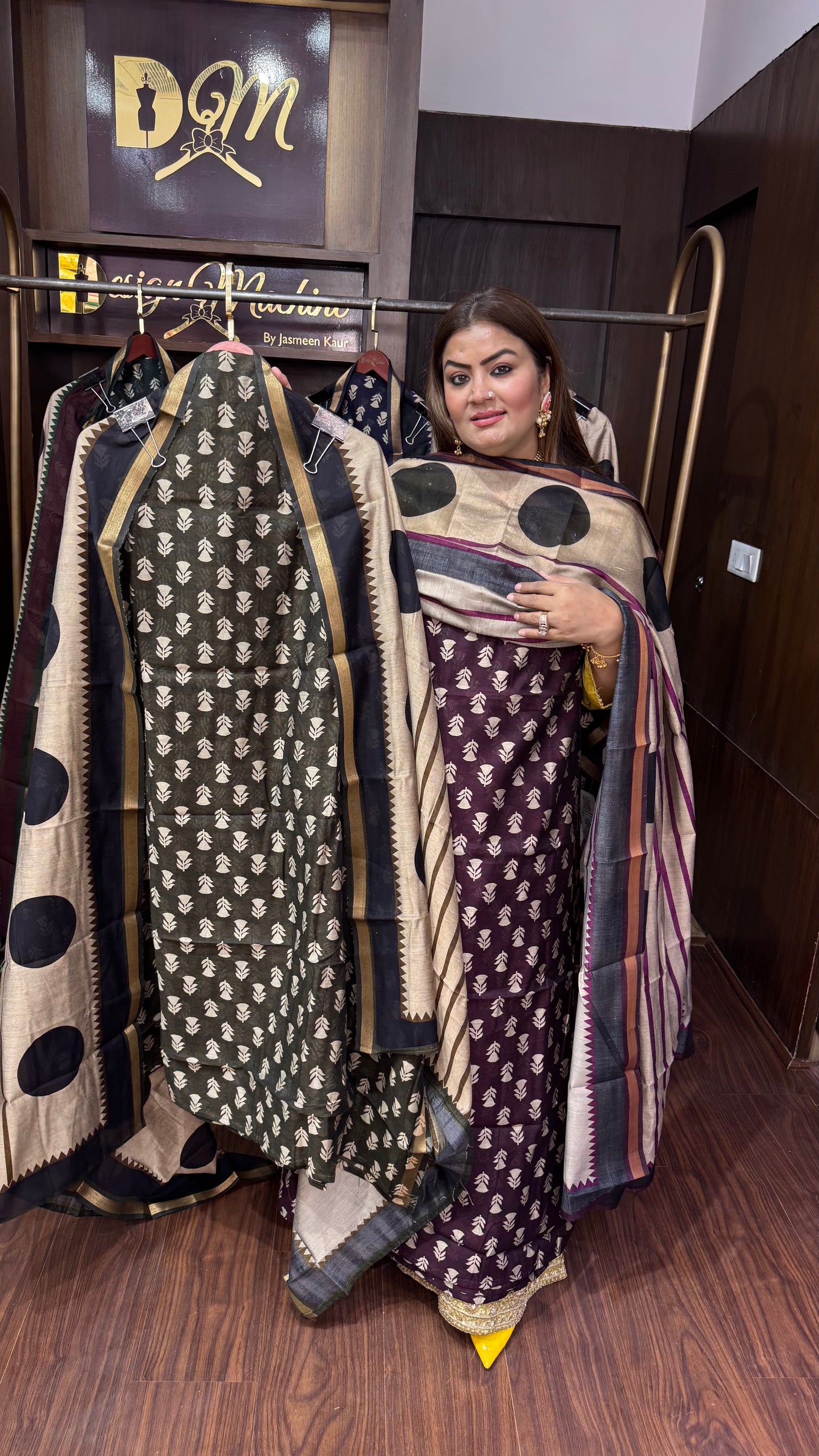 Zivana (Cotton Unstitch Suit)