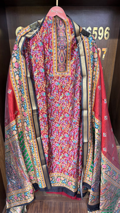 Zivana (Cotton Unstitch Suit)
