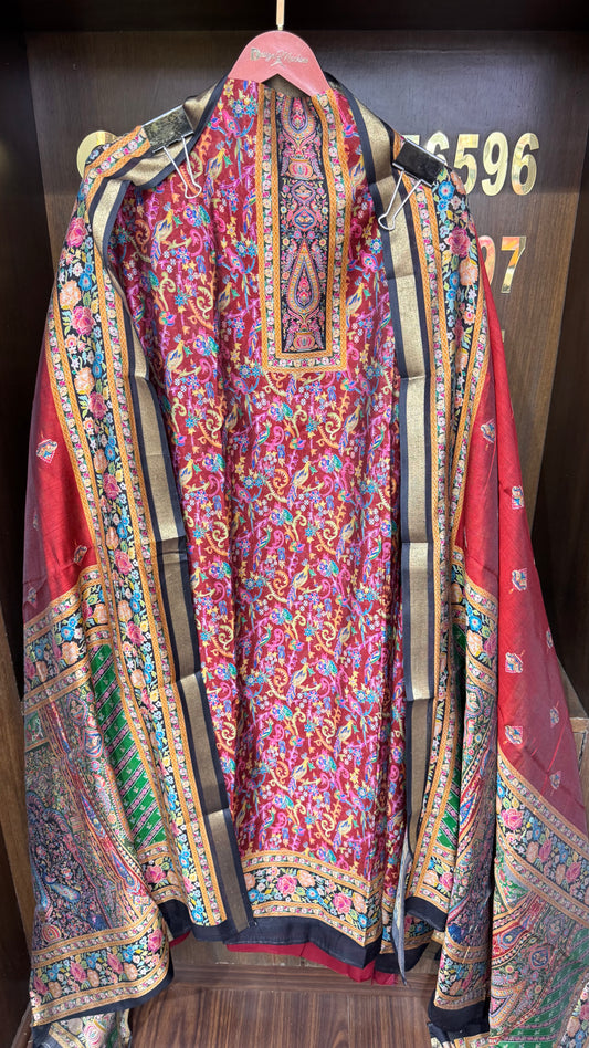 Zivana (Cotton Unstitch Suit)