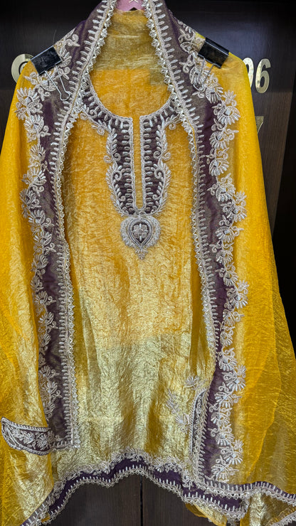 Ruhani (Glass Tisuue Unstitch Suit)