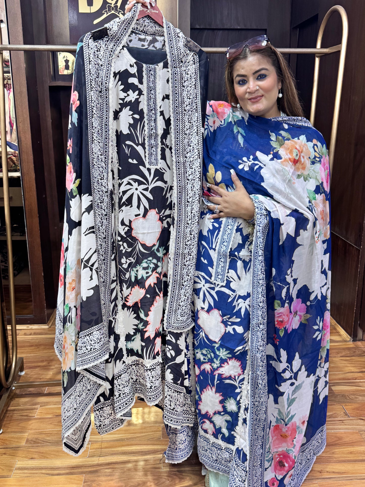 mul mul digital print suit