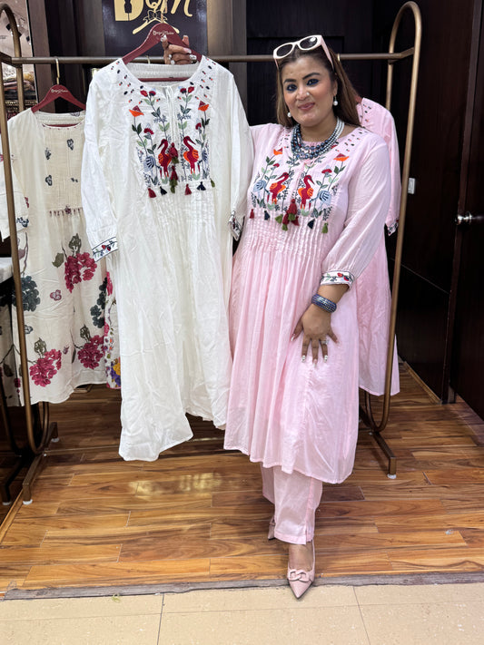 pure mul mul cotton coordset