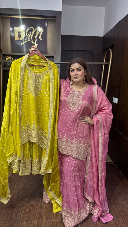 Dia (Banarasi Sharara Suit)