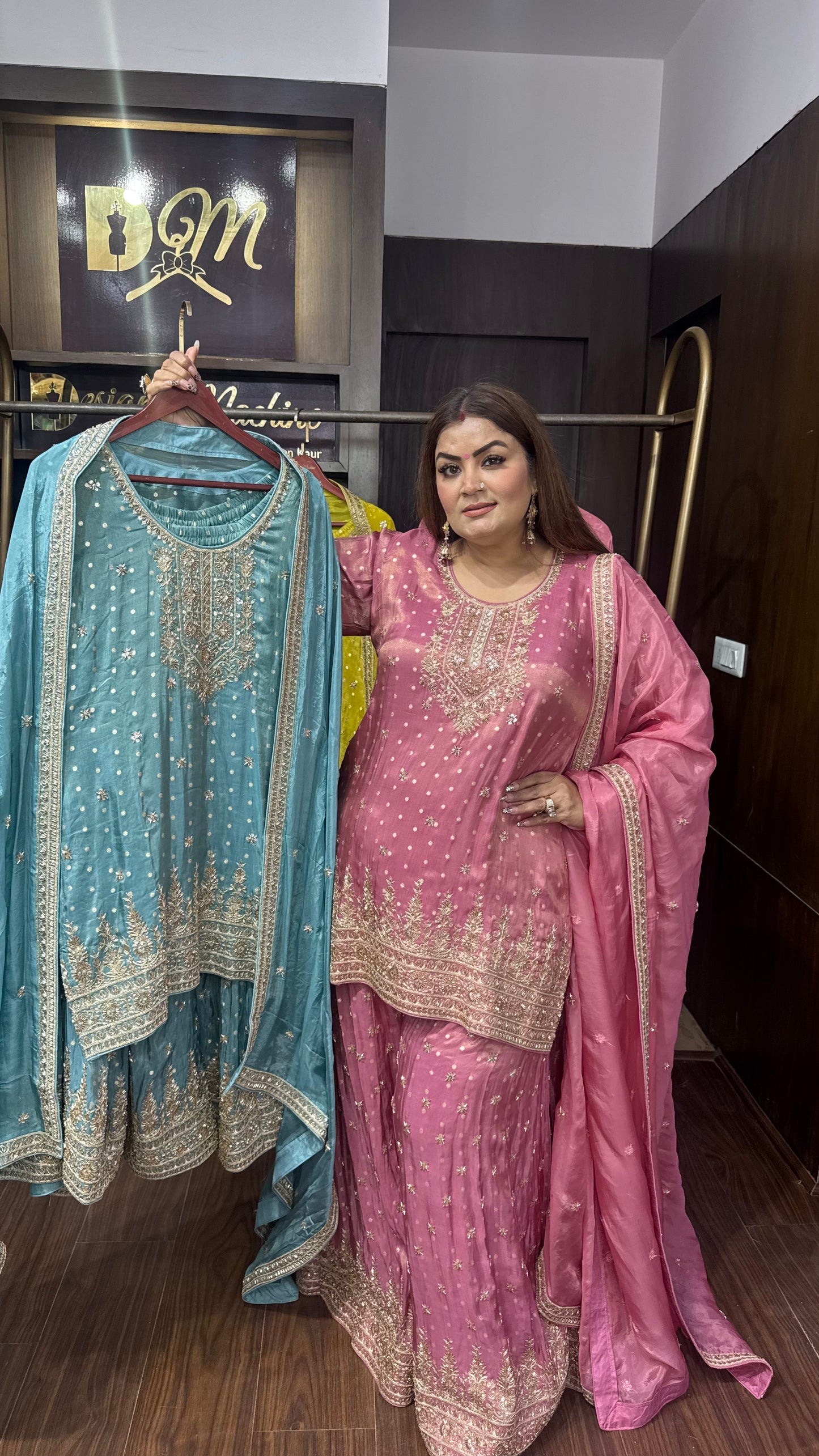 Dia (Banarasi Sharara Suit)