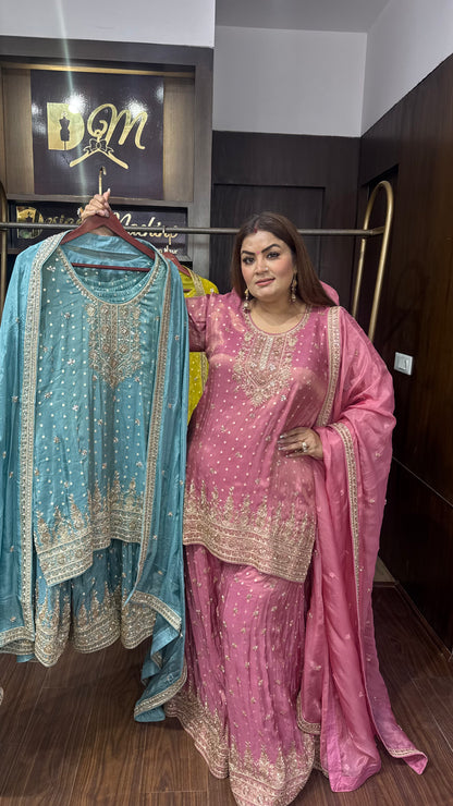 Dia (Banarasi Sharara Suit)