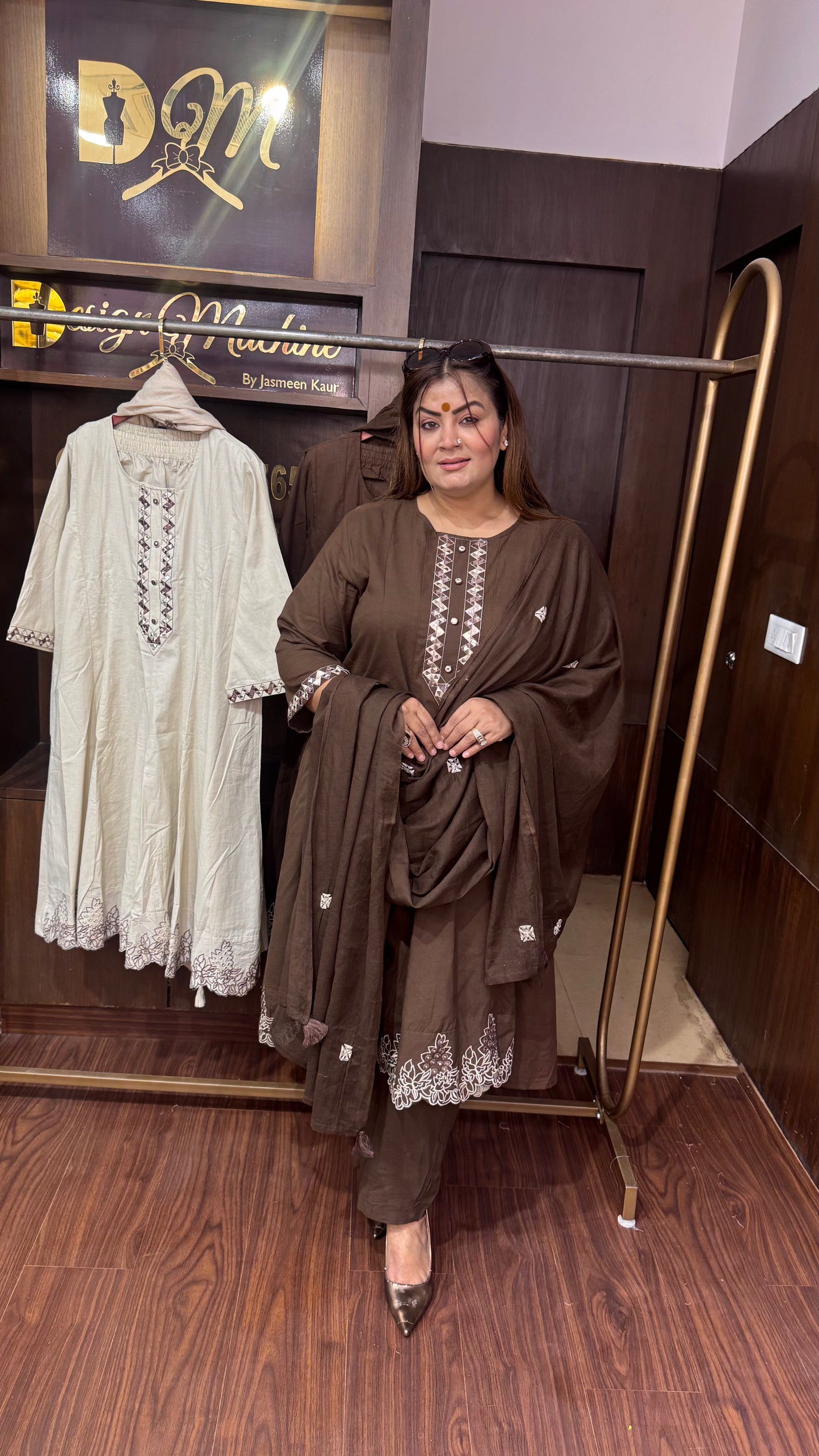 Avyelle (Cotton Anarkali)