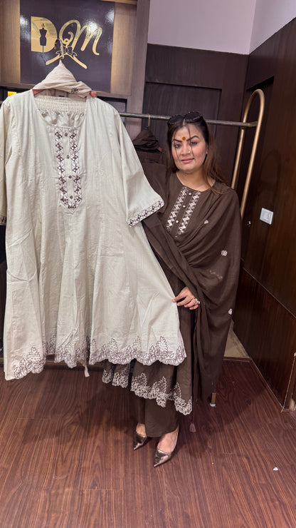 Avyelle (Cotton Anarkali)