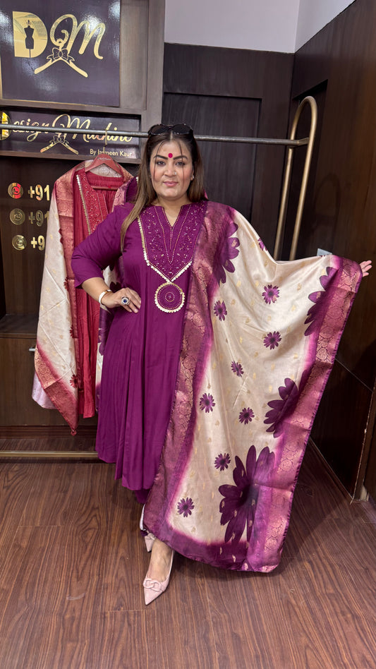 Elzoria (Cotton Anarkali)