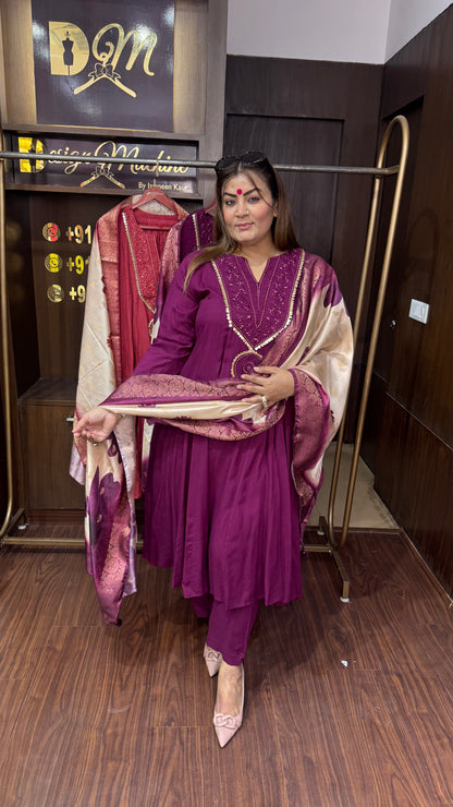 Elzoria (Cotton Anarkali)