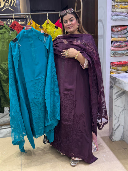 Nishta (Unstitched Suit)