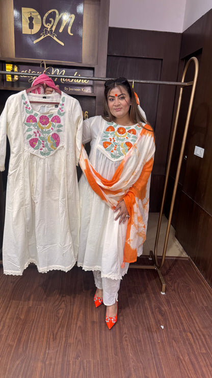 Nerelle (Cotton Anarkali)