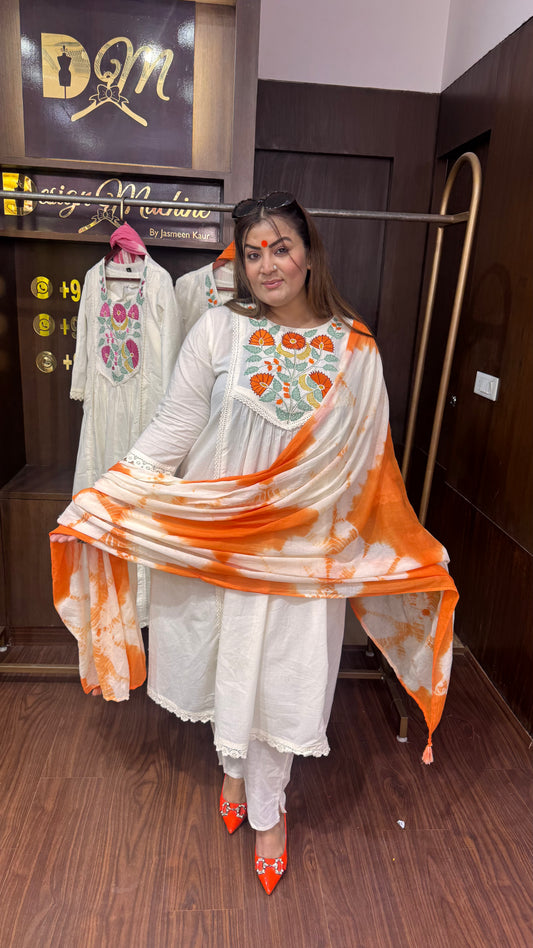 Nerelle (Cotton Anarkali)