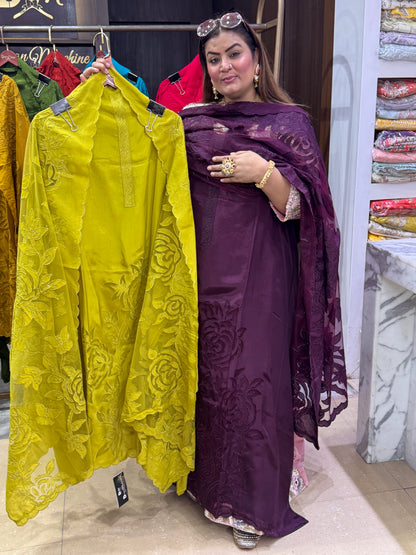 Nishta (Unstitched Suit)