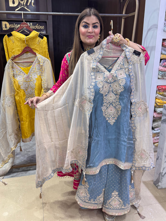 Zavira Premium (Sharara Suit)