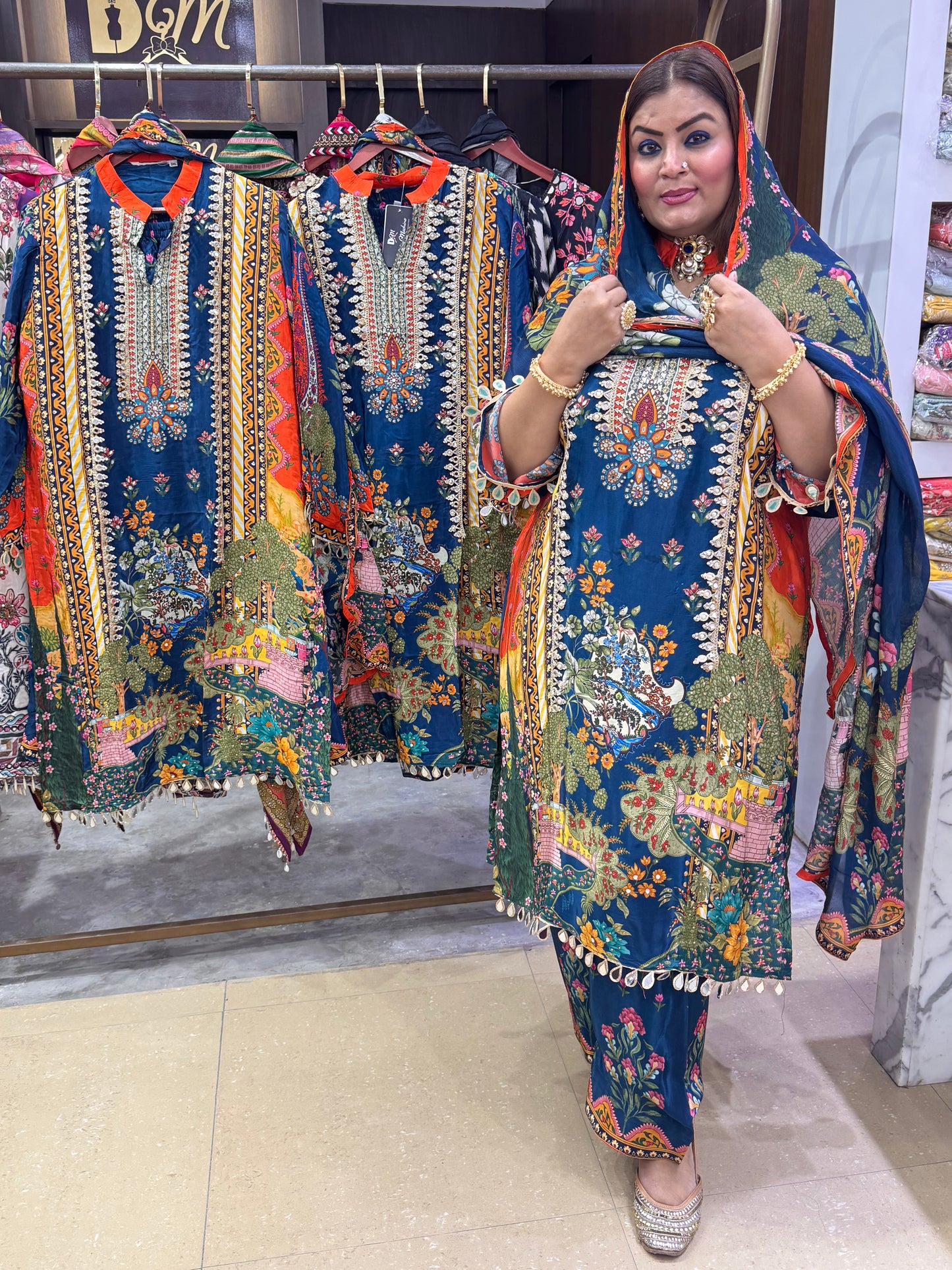 Savera Pure Crepe (Suits)