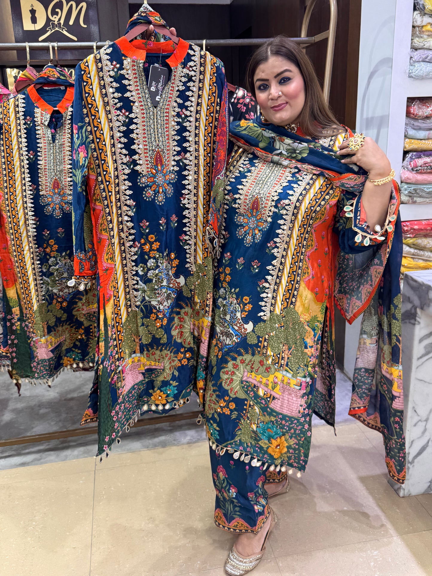 Savera Pure Crepe (Suits)