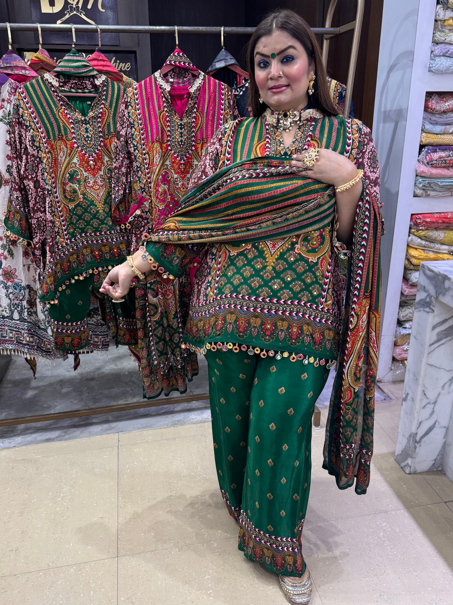 Irya Ethnic Pure Crepe (Suits)