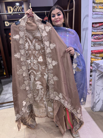 Nisara  (Unstitched Suit)