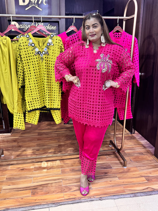 crochet coordset