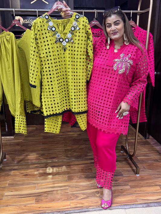 crochet coordset