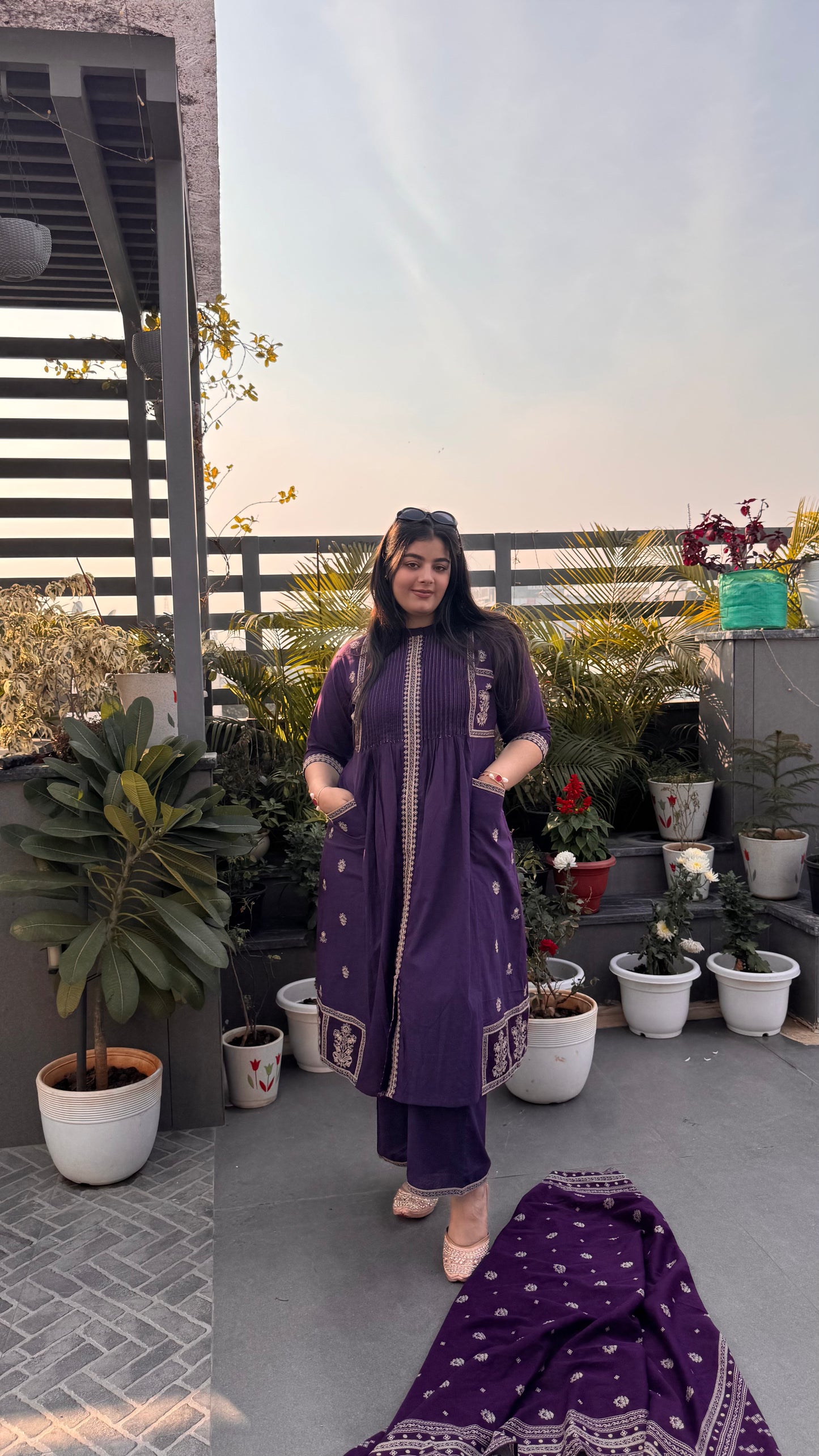 Gulbahar Cotton Anarkali