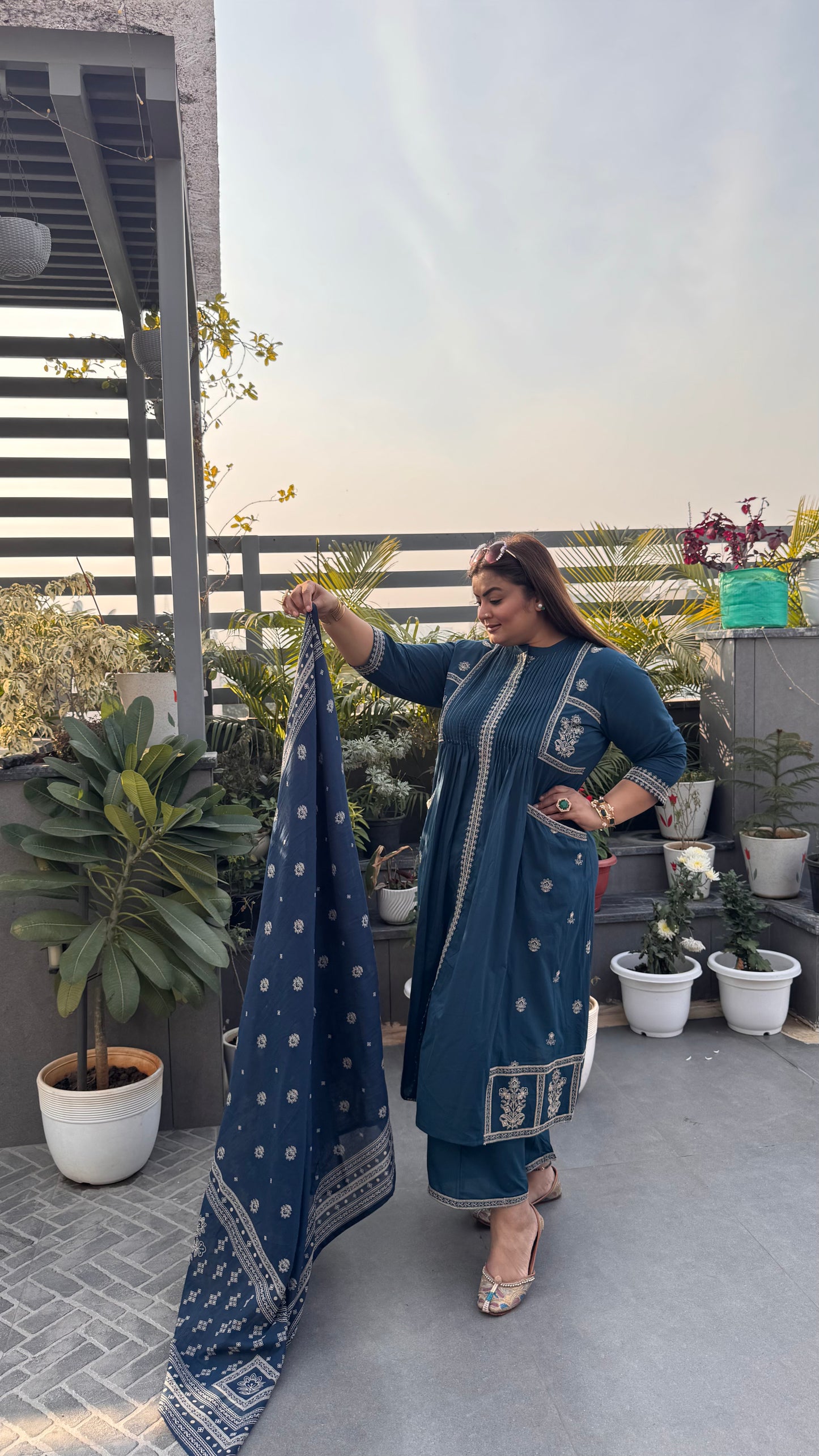 Gulbahar Cotton Anarkali