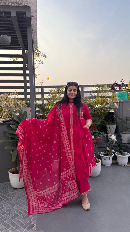 Gulbahar Cotton Anarkali