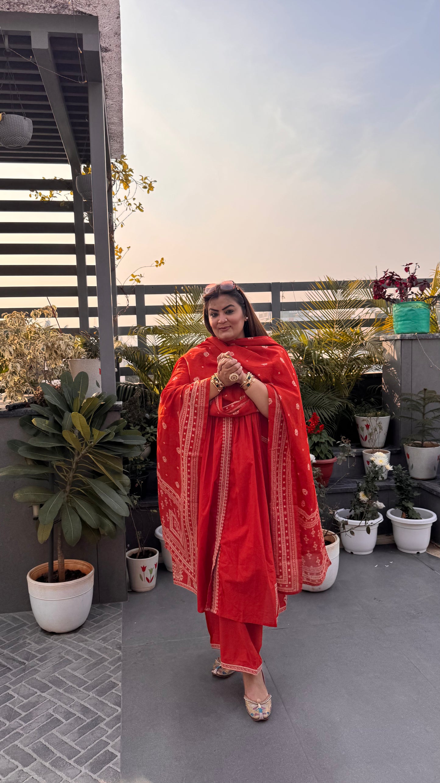 Gulbahar Cotton Anarkali