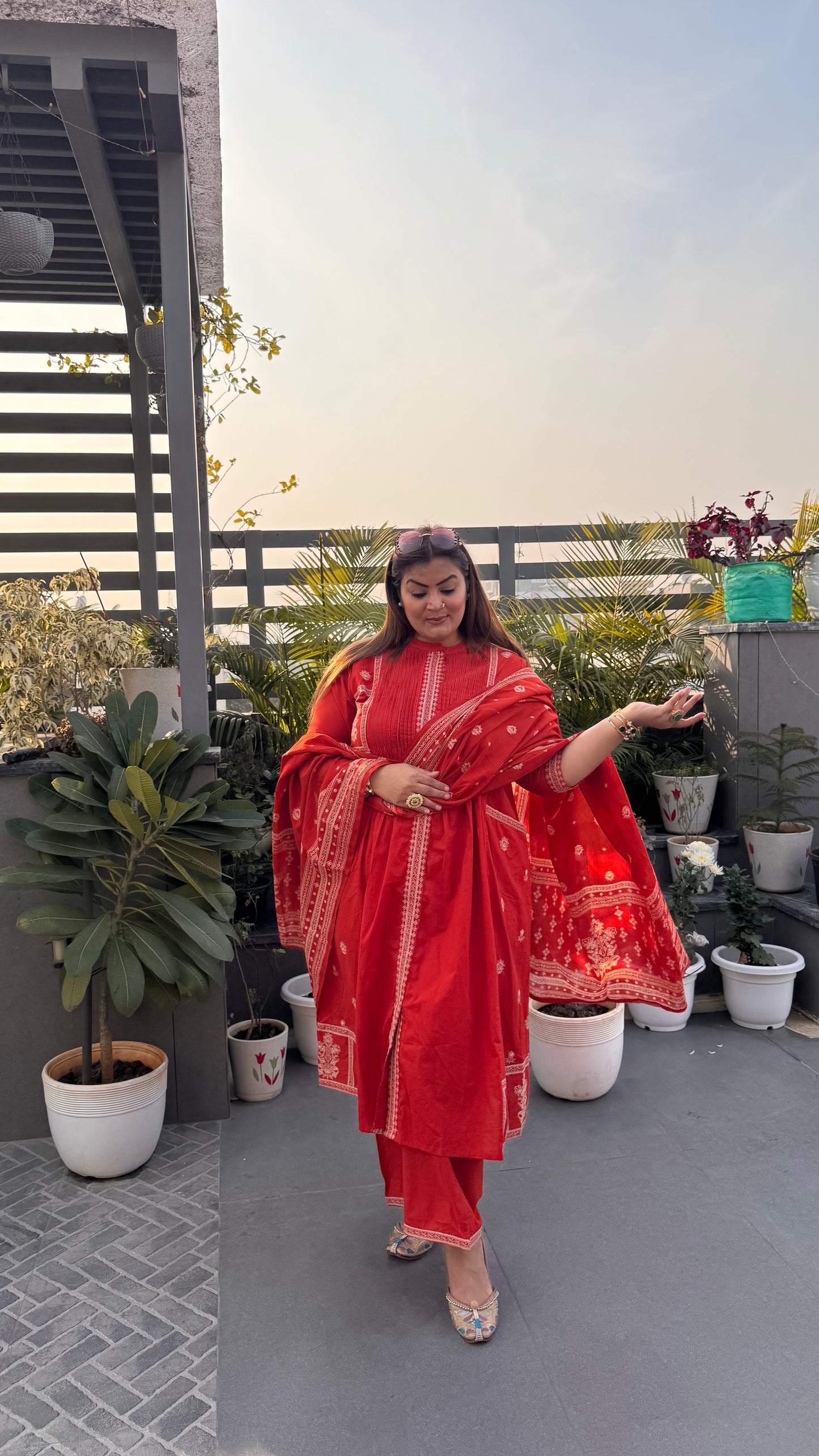 Gulbahar Cotton Anarkali