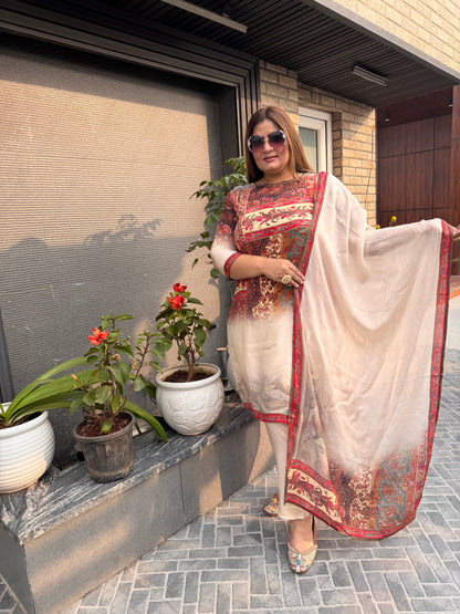 Elara Crepe Suit