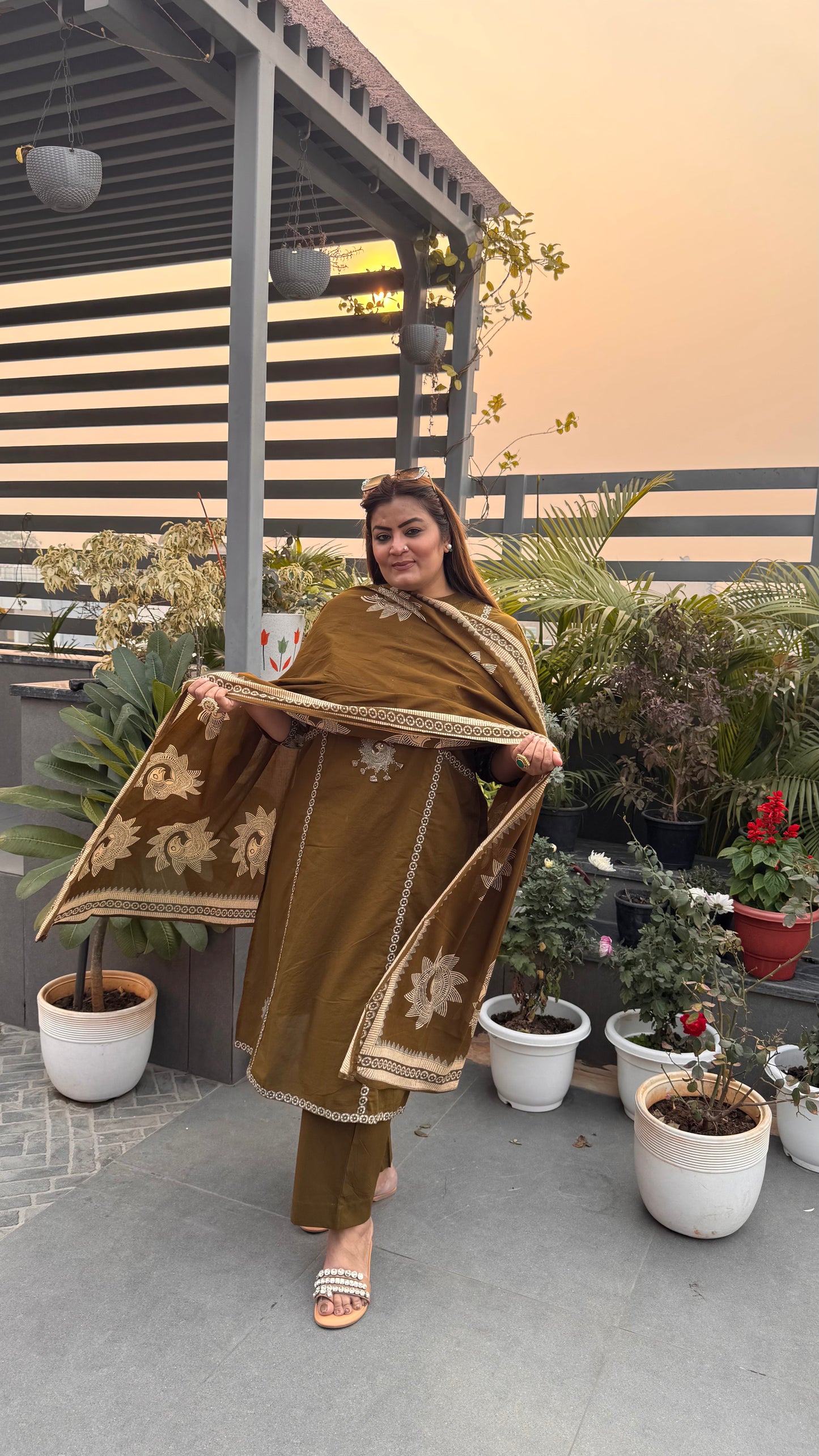 Vasudha (Cotton Suit)