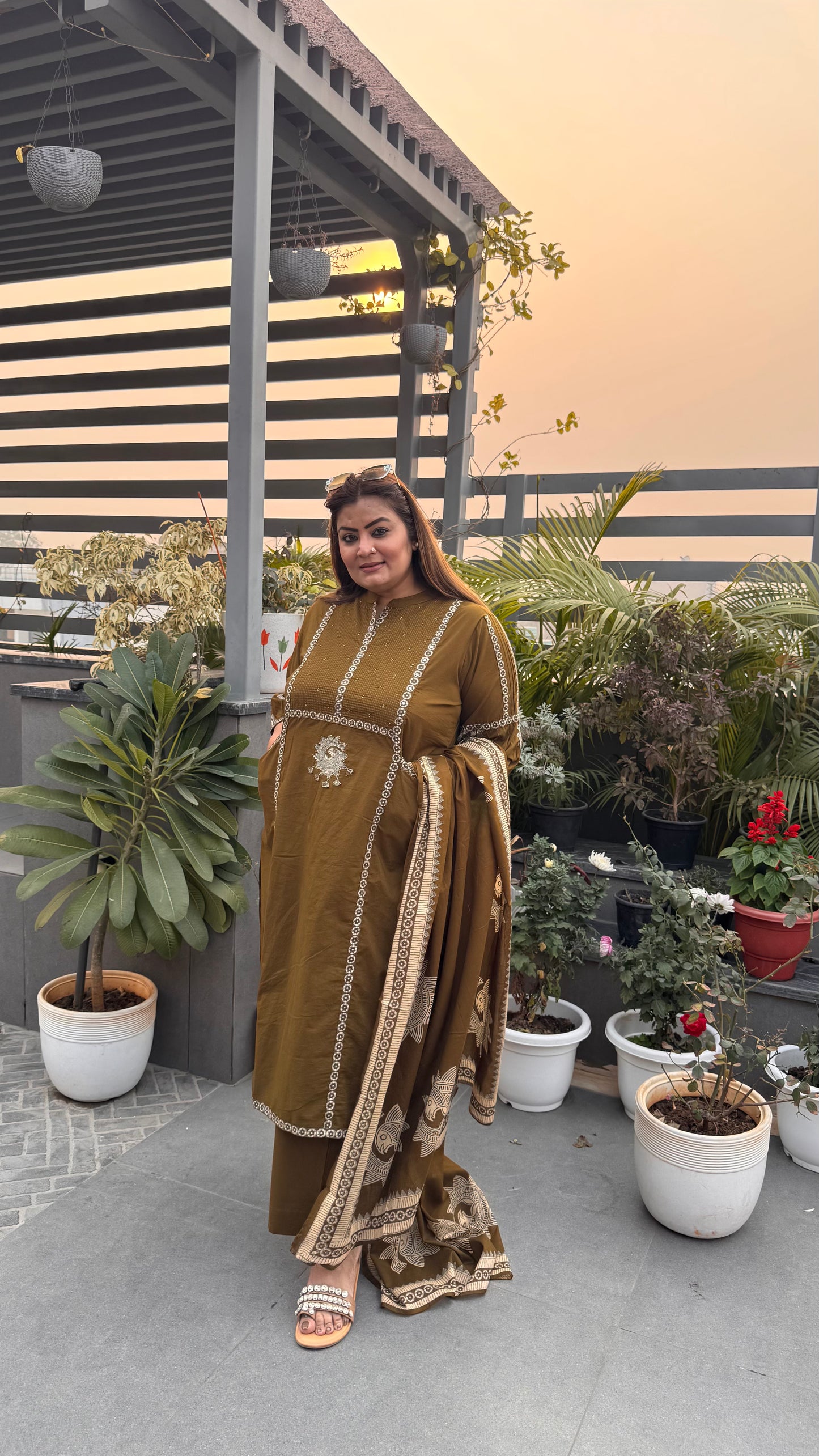 Vasudha (Cotton Suit)